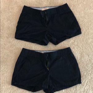 J.CREW Chino shorts. Navy blue. Great condition!